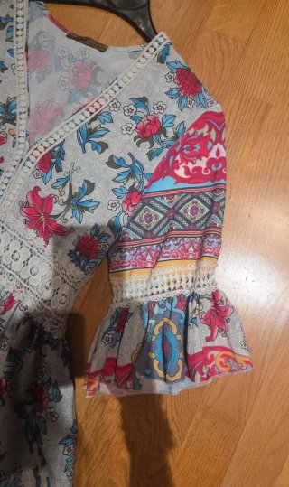 Vestido veraniego estampado