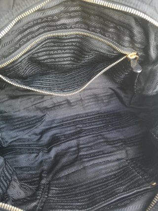 Borsa Prada Nera Imbottitura