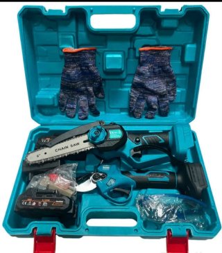 Kit Minisega e Forbici Potatura Batteria 21V