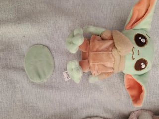 Peluche Star Wars Mandaloriano Magnético grogu