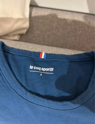 Camiseta Le Coq Sportif Azul Manga Corta