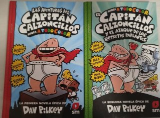 Las aventuras del Capitán Calzoncillos 1 y 2