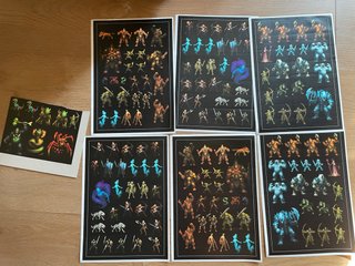 Standees Heroquest NPCs y Monstruos