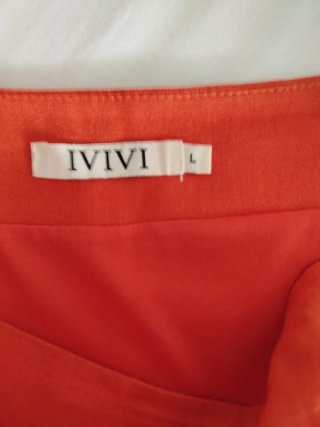 Minifalda pantalón naranja