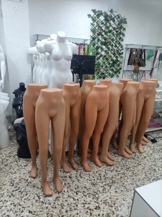 Lote maniquíes mujer  hombre e infantil