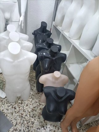 Lote maniquíes mujer  hombre e infantil