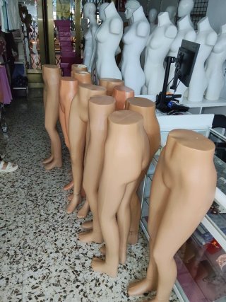 Lote maniquíes mujer  hombre e infantil