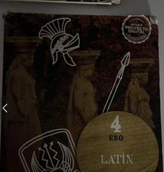 Libros de texto de Latín 4 ESo