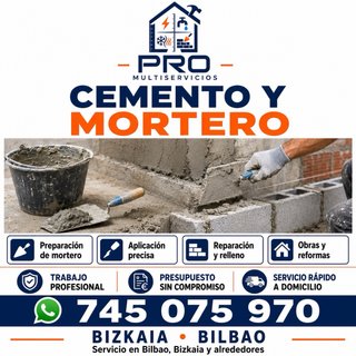 Albañilería general y reformas en Bilbao