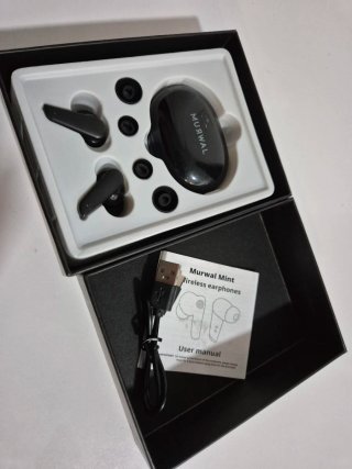 Auriculares Murwal Mint Black Edition