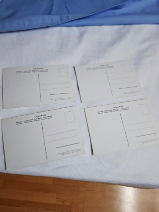 Lote 4 Postales Antiguas Barcelona