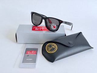 Gafas de Sol Ray-Ban Polarizadas Negras Rojas