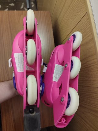 patines en línea para niñas pequeñas (talla 26/28)