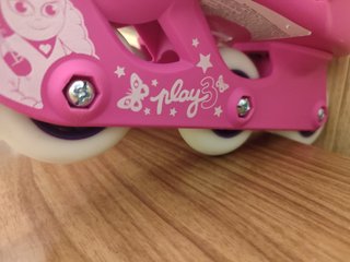patines en línea para niñas pequeñas (talla 26/28)