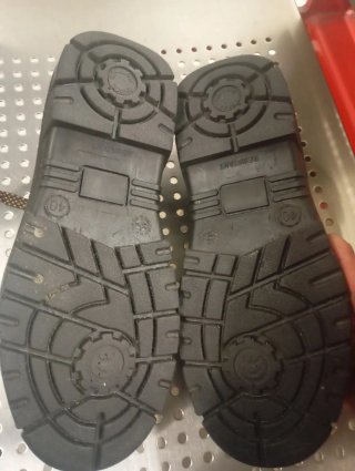 Zapatos de trabajo negros Talla 40