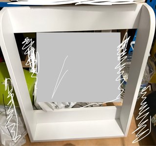 Soporte cambiador para bebés blanco