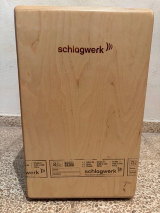 Cajón Flamenco Schlagwerk 2en1 + funda