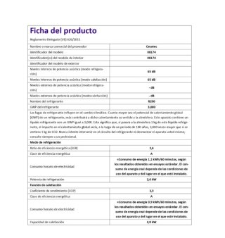 Aire Acondicionado Portátil Cecotec Forceclima9400