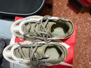 Adidas Niteball Blanco y Verde Oliva