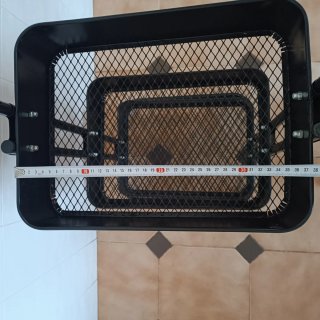 Carro organizador multiusos negro