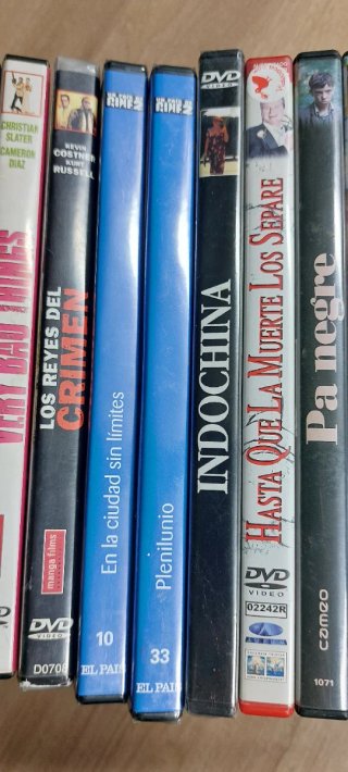 Lote 18 Películas DVD Cine Variado