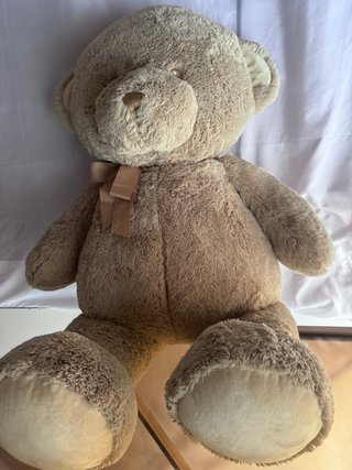 Oso de peluche grande y pequeño