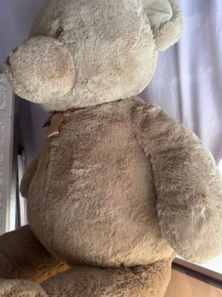 Oso de peluche grande y pequeño