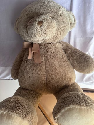 Oso de peluche grande y pequeño