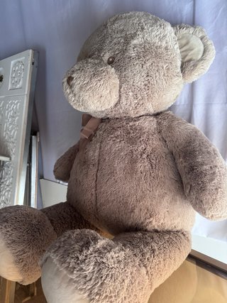 Oso de peluche grande y pequeño