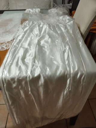 Vestido de Novia Nuptial Blanco Hecho en Francia