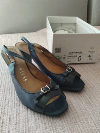 Zapatos SPANITAS Negros Elegantes Mujer