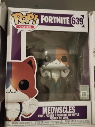 Funko Pop Fortnite 639 Meowscles