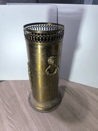Paragüero Bronce Antiguo con León