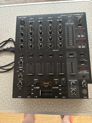 Mezclador DJ Behringer DJX900USB Negro