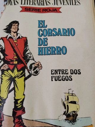 Tomo 2 de varios tebeos de El  Corsario de hierro.