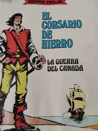 Tomo 2 de varios tebeos de El  Corsario de hierro.