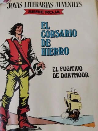 Tomo 2 de varios tebeos de El  Corsario de hierro.