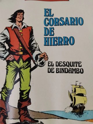 Tomo 2 de varios tebeos de El  Corsario de hierro.