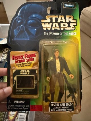 Star Wars Bespin Han Solo Kenner Power Force