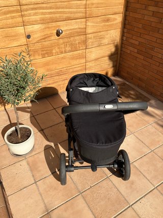 Carrito Cybex Balios + Capazo Negro