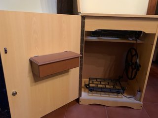 Máquina de coser Alfa antigua