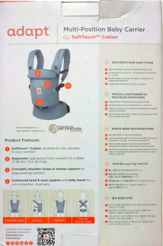 Ergobaby Adapt Portabebés Multi-Posición
