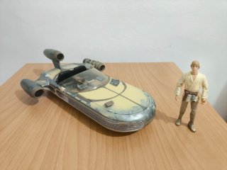 Star Wars Landspeeder y Luke Skywalker SAGA