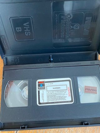 Película Silverado VHS