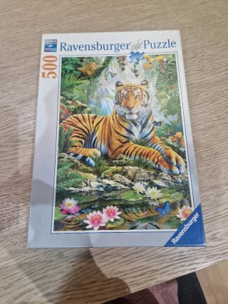 Puzzle Ravensburger 500 Piezas Tigre en la selva