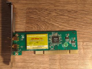 Conceptronic C300Ri 300 Mbps 11n Wireless PCI Card