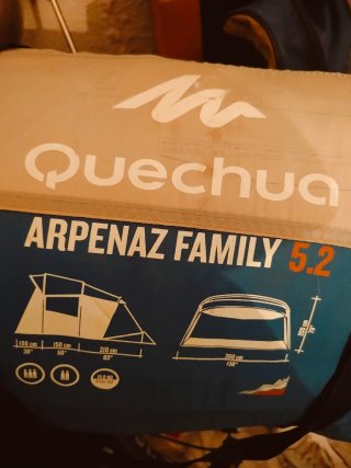Tienda de campaña Quechua Arpenaz Family 5.2
