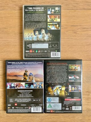 LEGO STAR WARS LOTES DVD