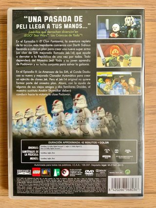 LEGO STAR WARS LOTES DVD