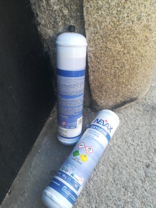2 Garrafas NEVAX oxigene
